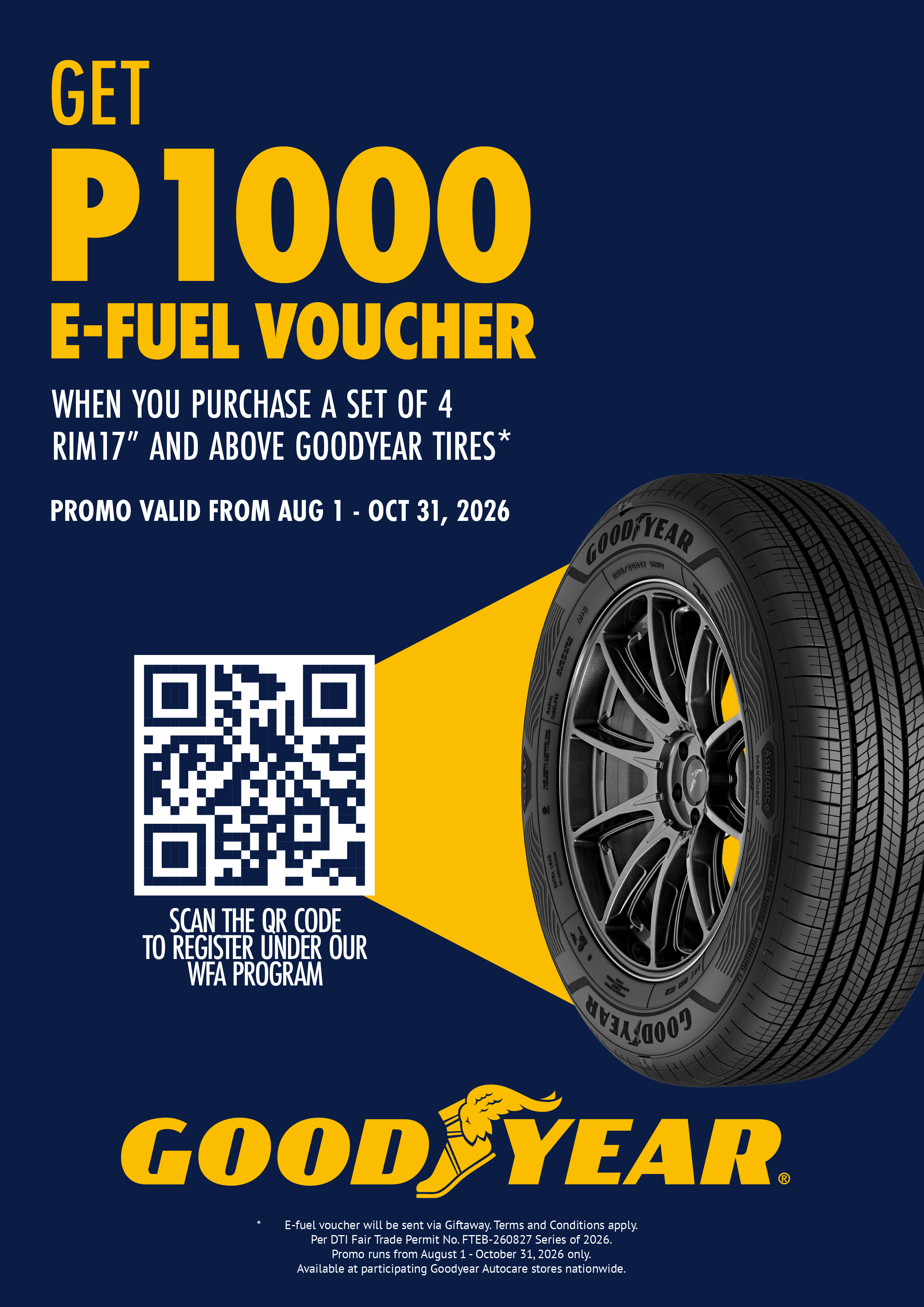 Buy 4 Tires of Rim17+